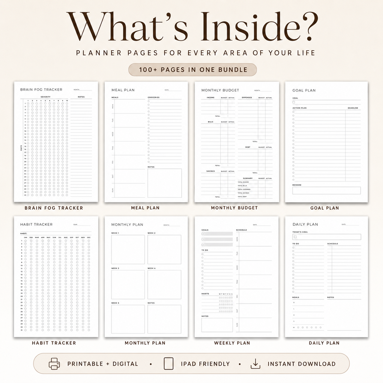 PLANORA™ Ultimate Planner Bundle
