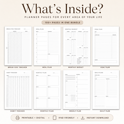 PLANORA™ Ultimate Planner Bundle
