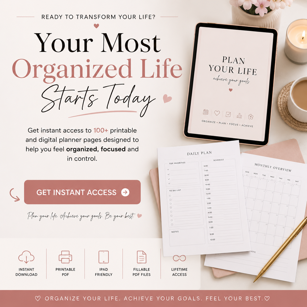 PLANORA™ Ultimate Planner Bundle